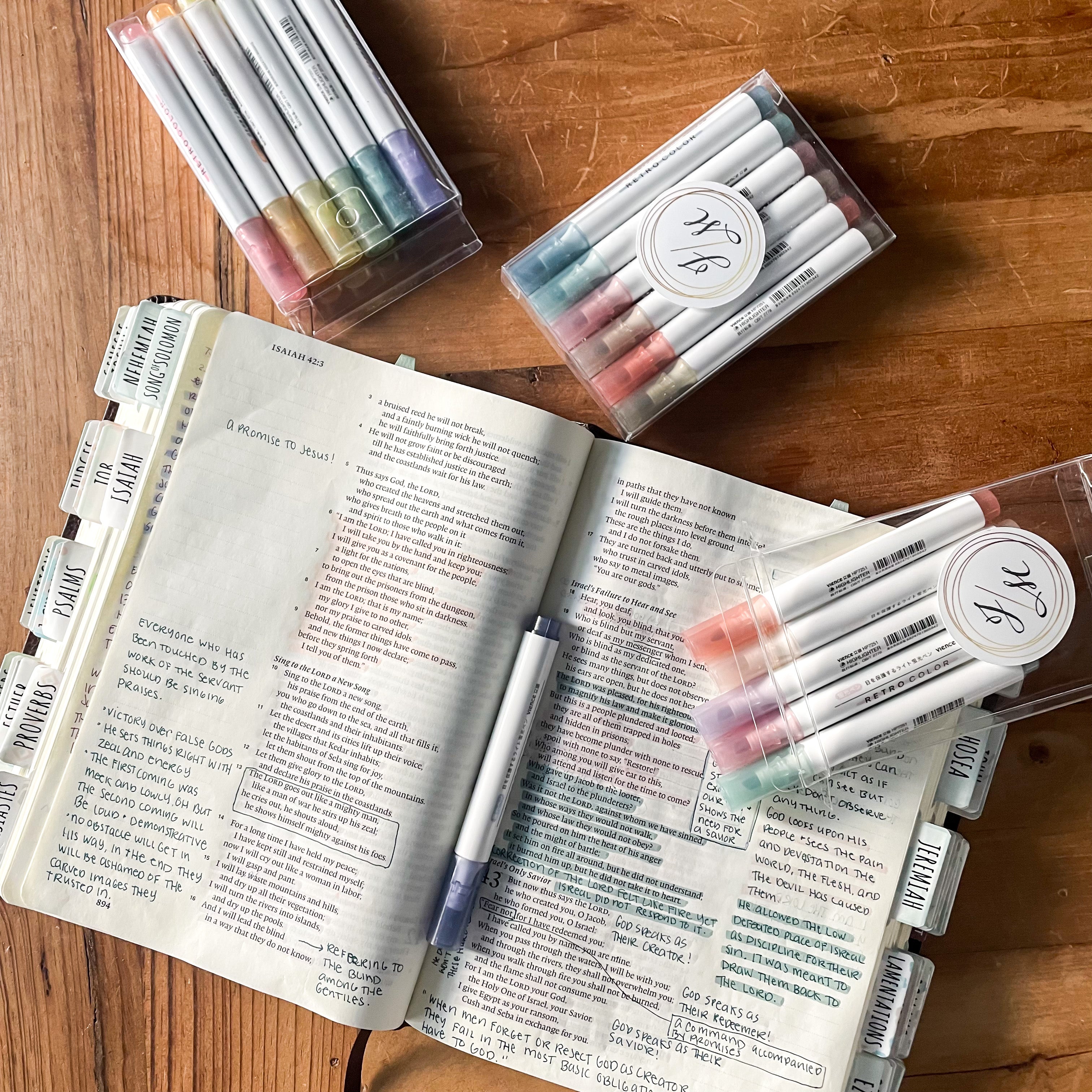 Sticker Paper Packs - Great for Making Bible Journaling Stickers - Great  for Stamping & Printing - For Your Bible Journaling!