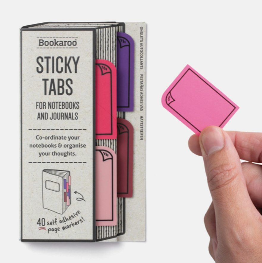 Bookaroo Tabs- Pink